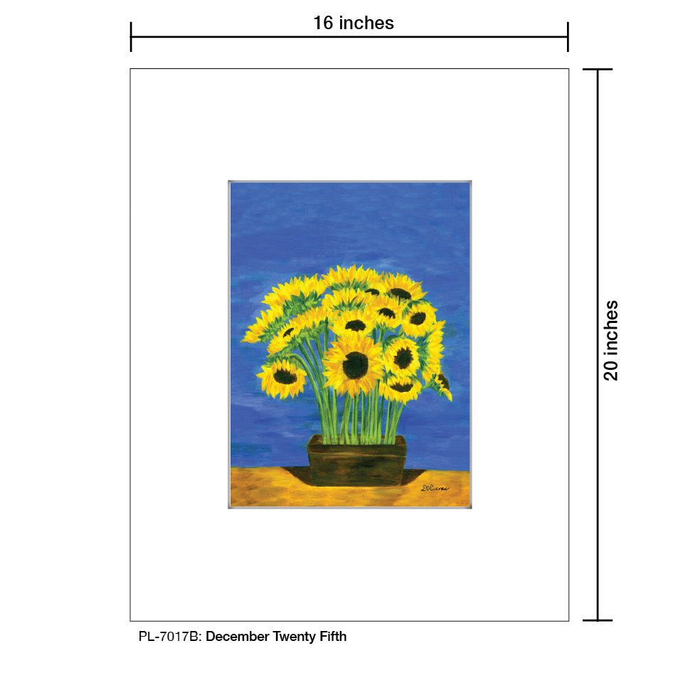 December Twenty Fifth, Print (#7017B)