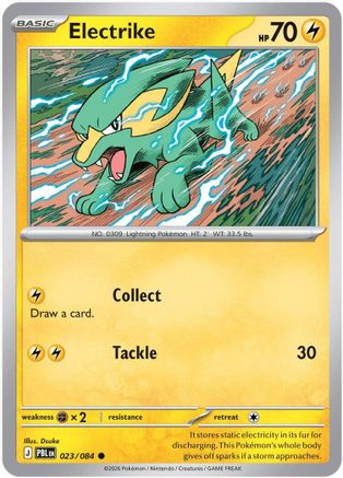 Electrike 023/null - ME05 Pitch Black Reverse Holofoil
