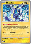Miraidon 028/null - ME05 Pitch Black Reverse Holofoil