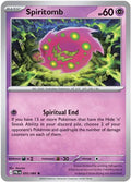 Spiritomb 035/null - ME05 Pitch Black Reverse Holofoil