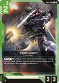Rick Dom (GD01-030) - Deck Build Box Freedom Ascension