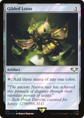 Gilded Lotus (40K-239★) - Warhammer 40,000 Commander Foil