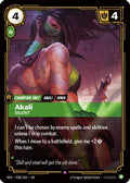Akali, Silent (038/166) - Vendetta Foil