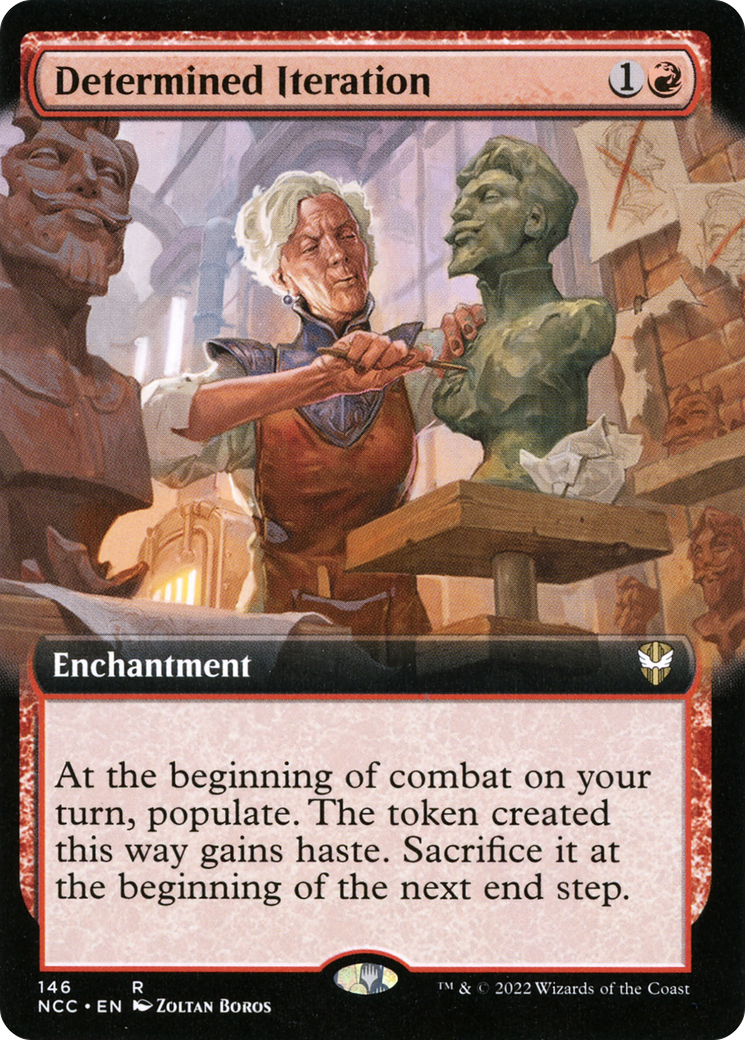 Determined Iteration (NCC-146) - New Capenna Commander: (Extended Art)
