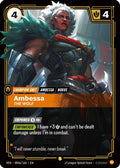 Ambessa, The Wolf (Alternate Art) (084a/166) - Vendetta Foil