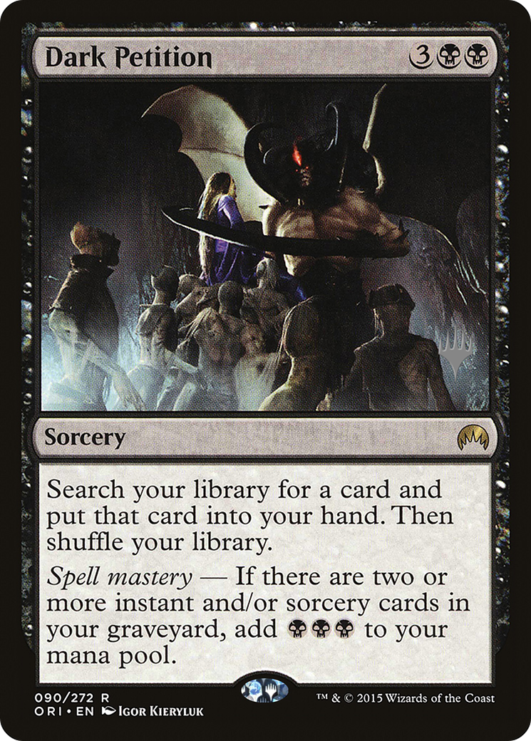 Dark Petition (PPKHM-90P) - Magic Origins Promos