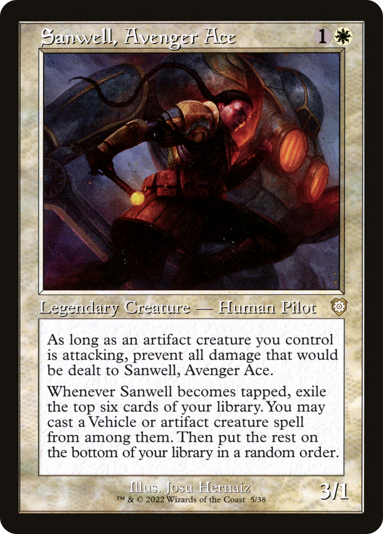 Sanwell, Avenger Ace (BRC-005) - The Brothers' War Commander