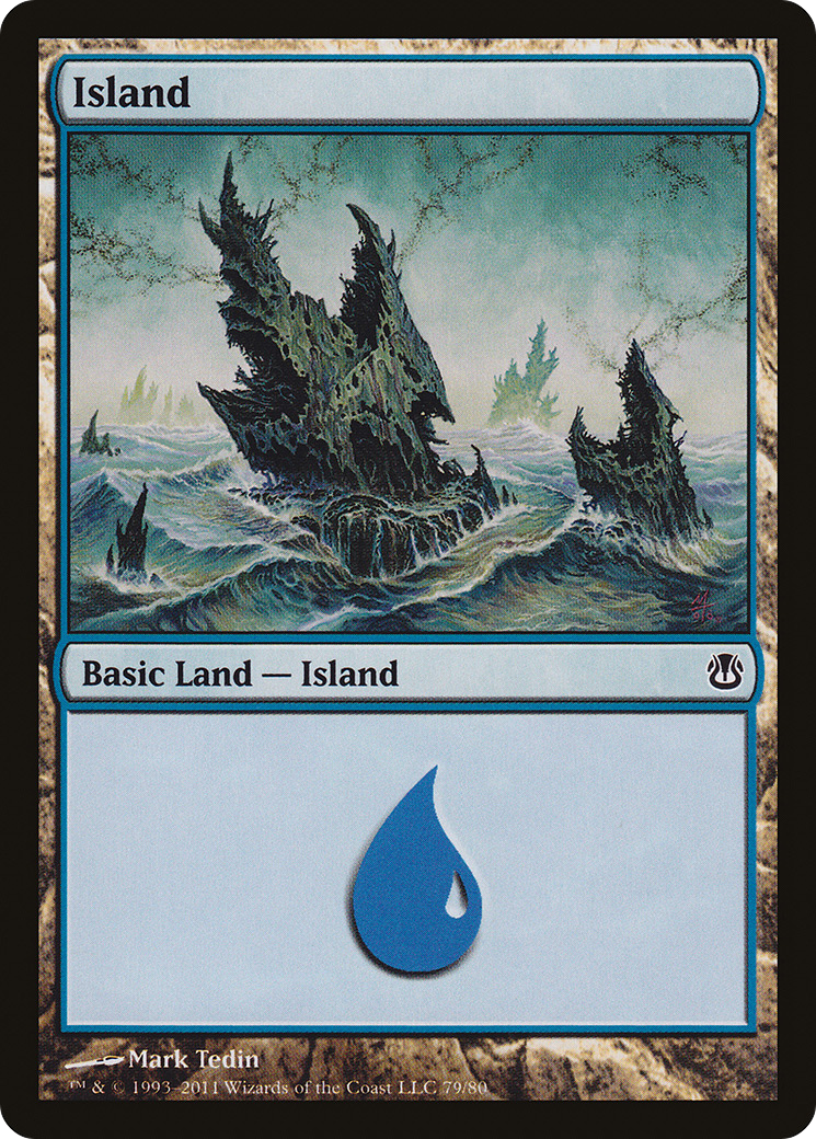 Island (DDH-079) - Duel Decks: Ajani vs. Nicol Bolas