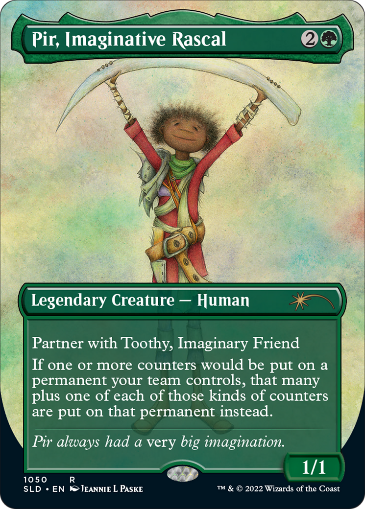 Pir, Imaginative Rascal (SLD-1050) - Secret Lair Drop (Borderless) Foil