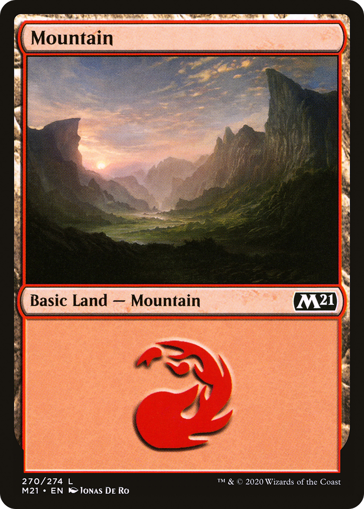 Mountain (M21-270) - Core Set 2021