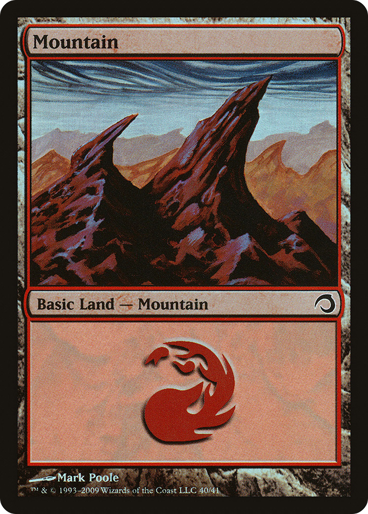 Mountain (PDS-040) - Premium Deck Series: Slivers Foil