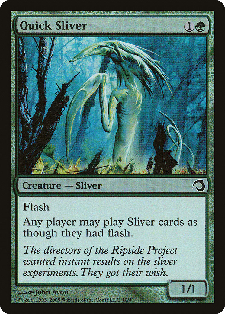 Quick Sliver (PDS-010) - Premium Deck Series: Slivers Foil