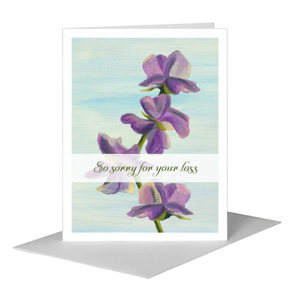 Sweet Pea, Greeting Card (#7147E)