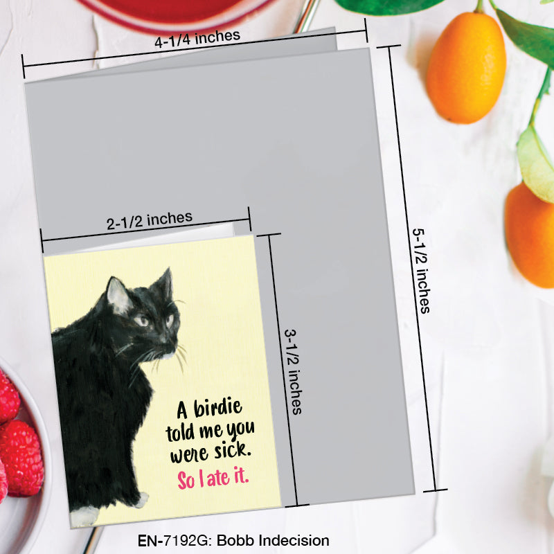 Bobb Indecision, Greeting Card (#7192G)