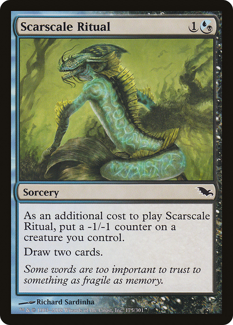 Scarscale Ritual (SHM-175) - Shadowmoor Foil