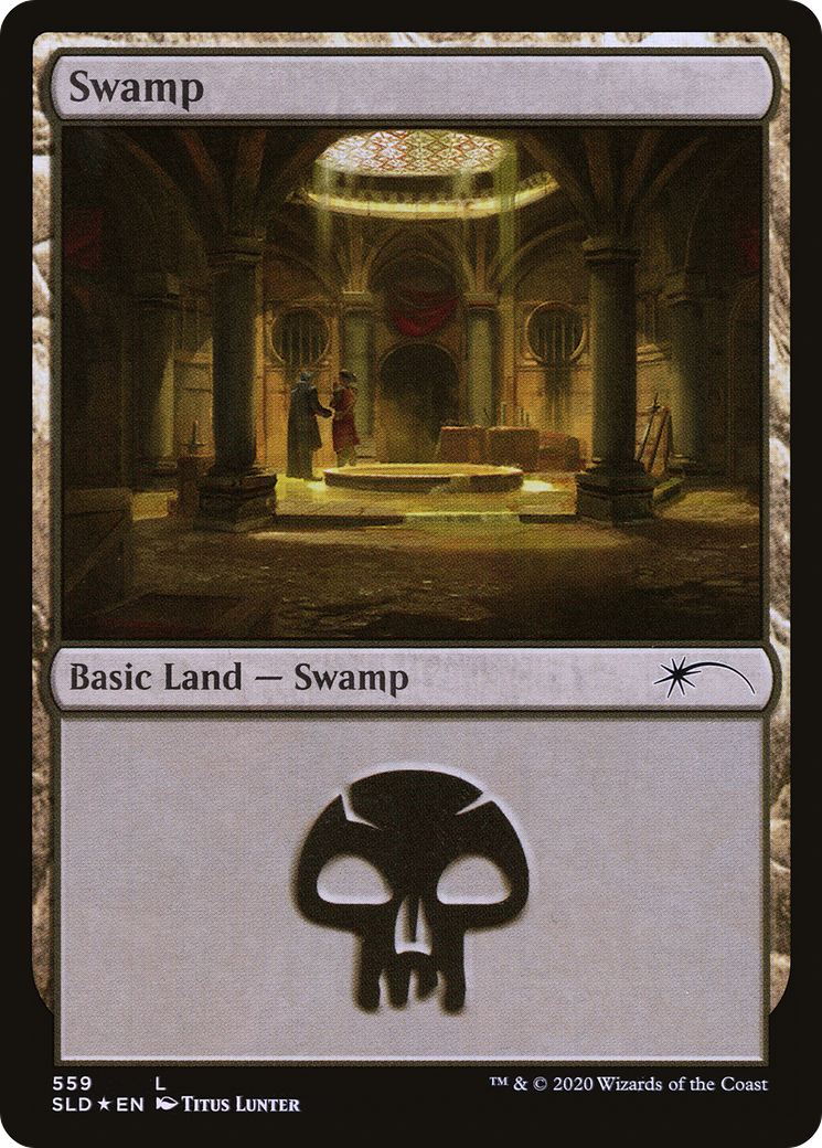 Swamp (SLD-559) - Secret Lair Drop Foil