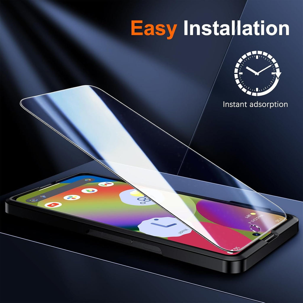 Google Pixel 10 Screen Protector - Ultra-Strong Tempered Glass with Alignment Tool (2-Pack) | ZeroDamage
