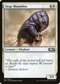 Siege Mastodon (M20-312) - Core Set 2020