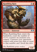 Rumbling Ruin (RNA-112) - Ravnica Allegiance