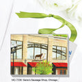 Gene's Sausage Shop, Chicago, Mini Canvas (MC-7236B)