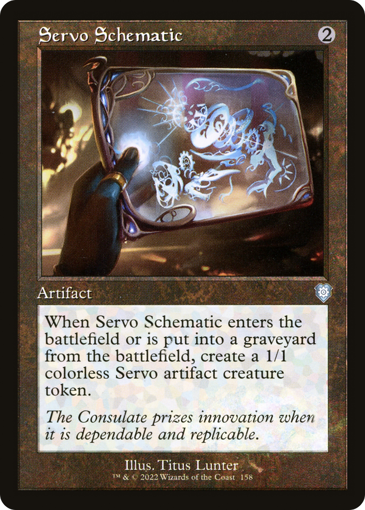 Servo Schematic (BRC-158) - The Brothers' War Commander