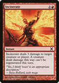 Incinerate (10E-213) - Tenth Edition