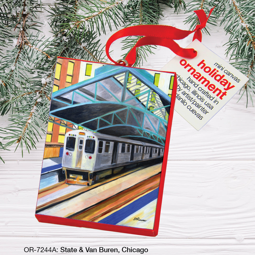 State & Van Buren, Chicago, Ornament (OR-7244A)