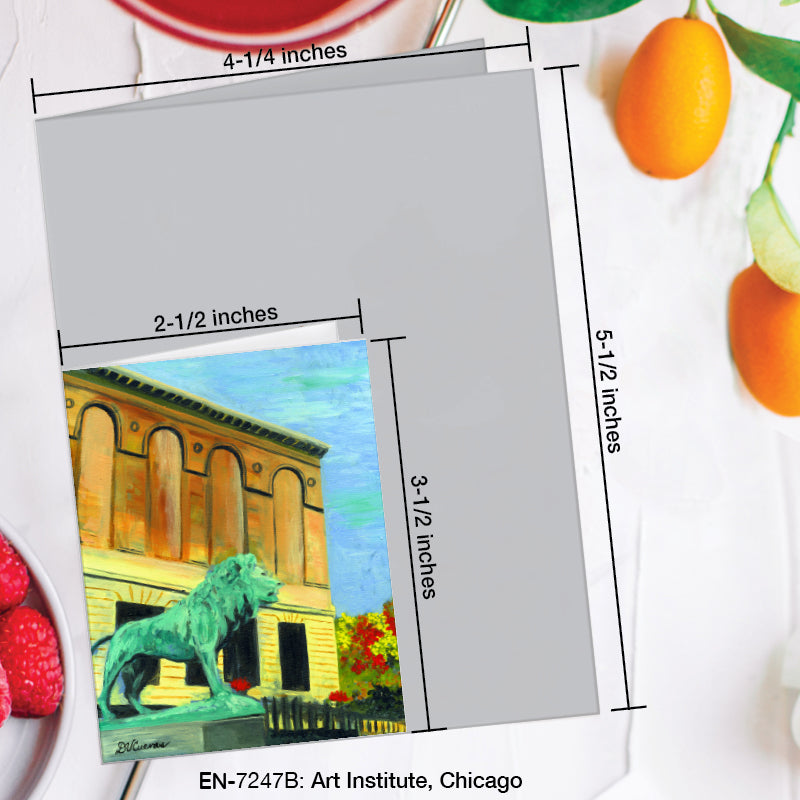 Art Institute, Chicago, Greeting Card (#7247B)