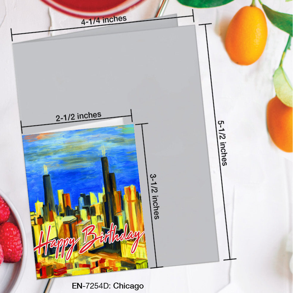 Chicago, Greeting Card (#7254D)