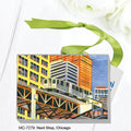 Next Stop, Chicago, Mini Canvas (MC-7279B)