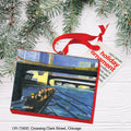 Crossing Clark Street, Chicago, Ornament (OR-7280E)
