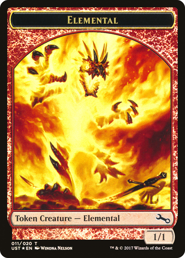 Elemental // Elemental (UST-011) - Unstable Tokens Foil