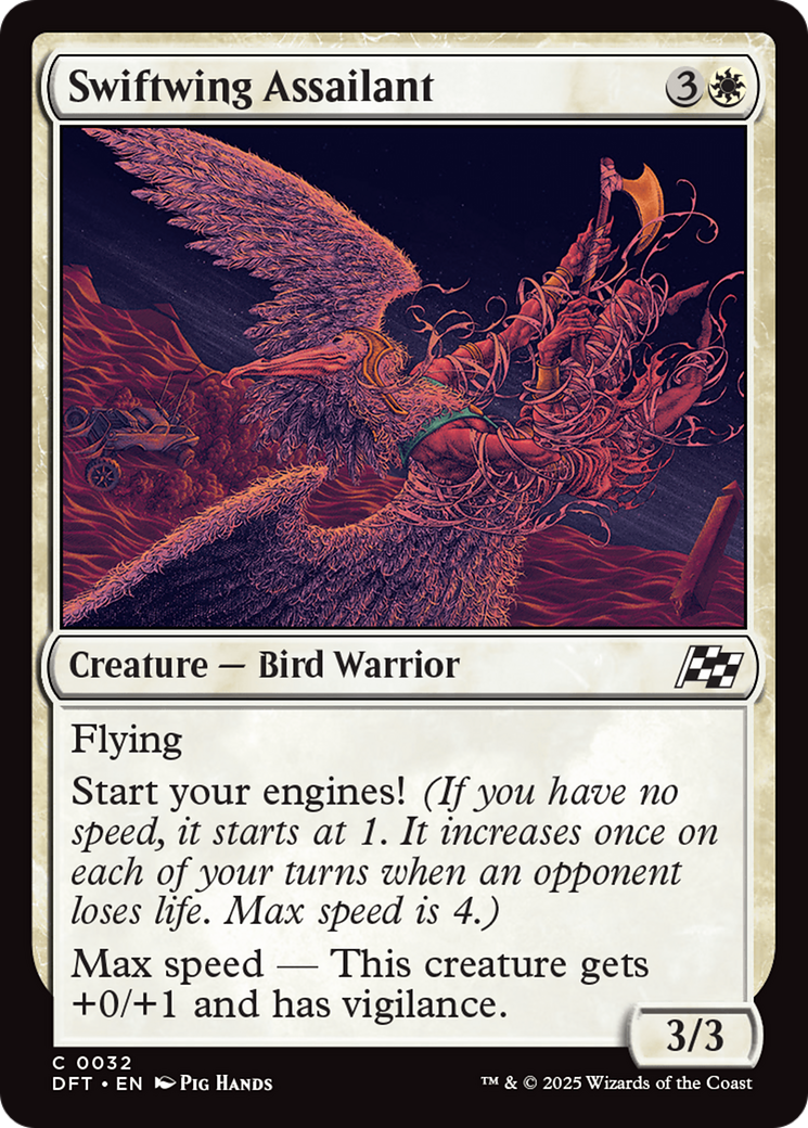 Swiftwing Assailant (DFT-032) - Aetherdrift Foil