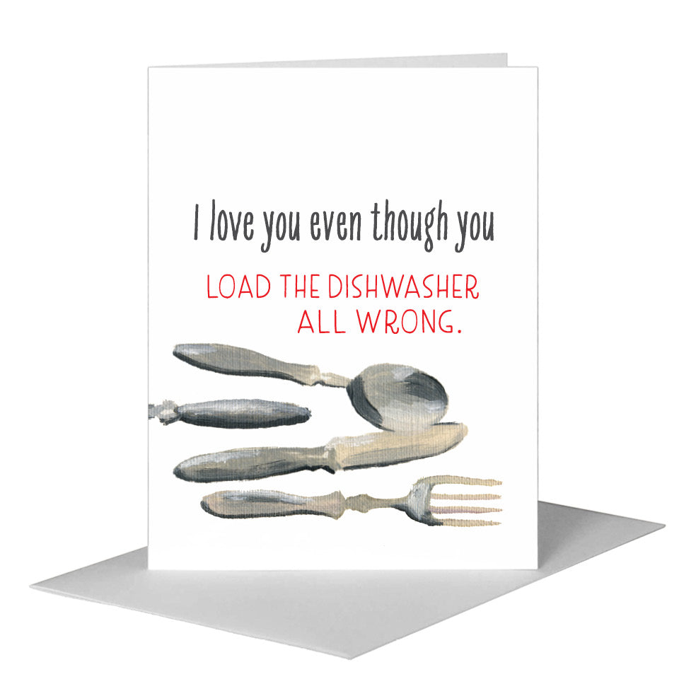 Silverware, Greeting Card (#7311QB)