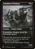 Unhallowed Phalanx (DBL-402) - Innistrad: Double Feature