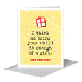 Red & Green Gifts, Greeting Card (#7354F)