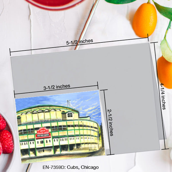 Cubs, Chicago, Greeting Card (#7359D)