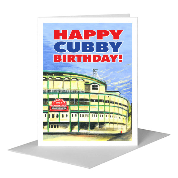 Cubs, Chicago, Greeting Card (#7359E)