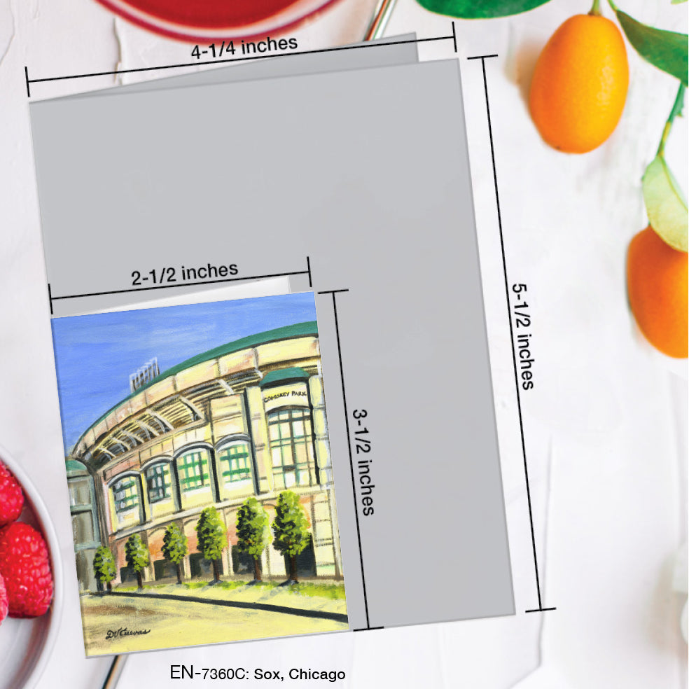 Sox, Chicago, Greeting Card (#7360C)