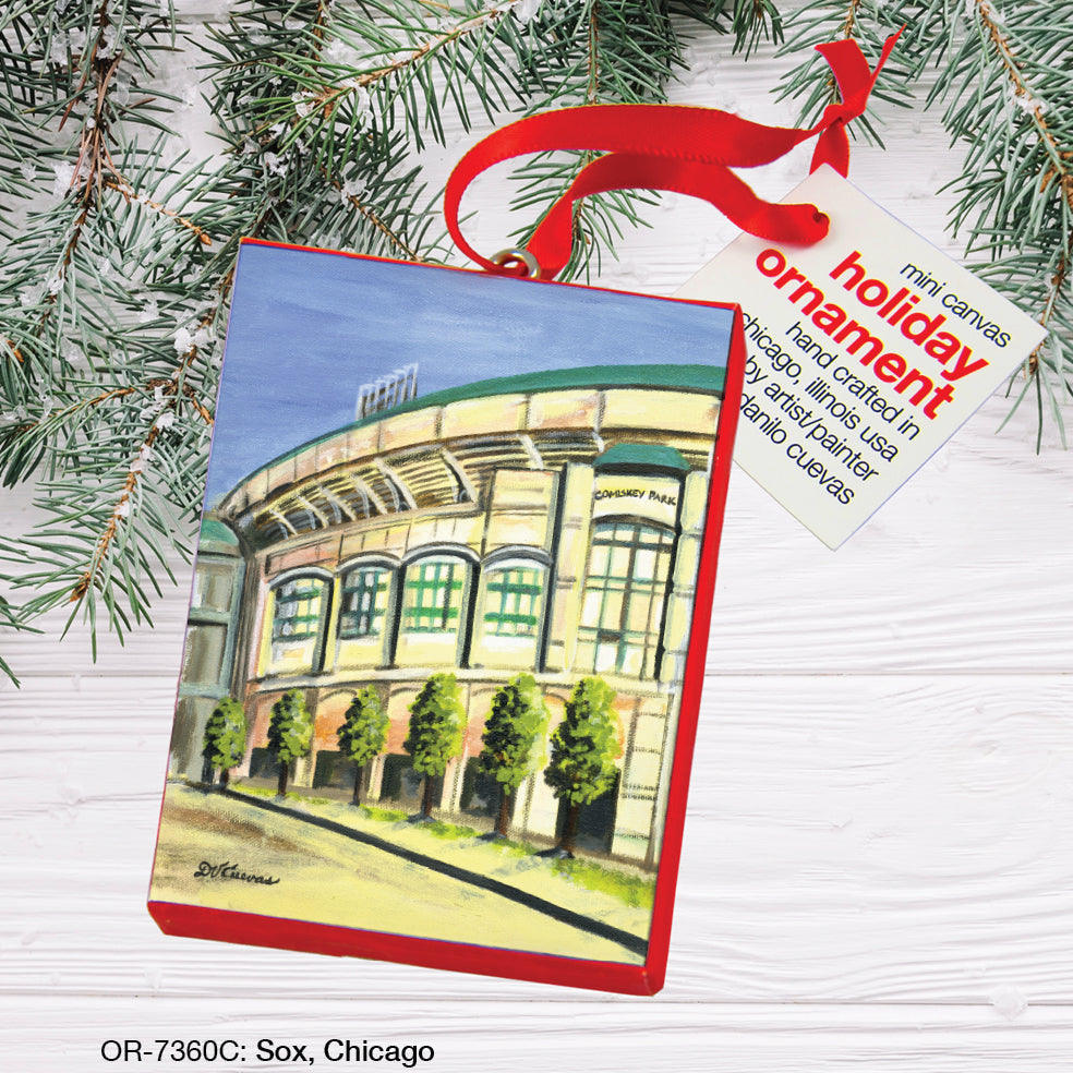 Sox, Chicago, Ornament (OR-7360C)