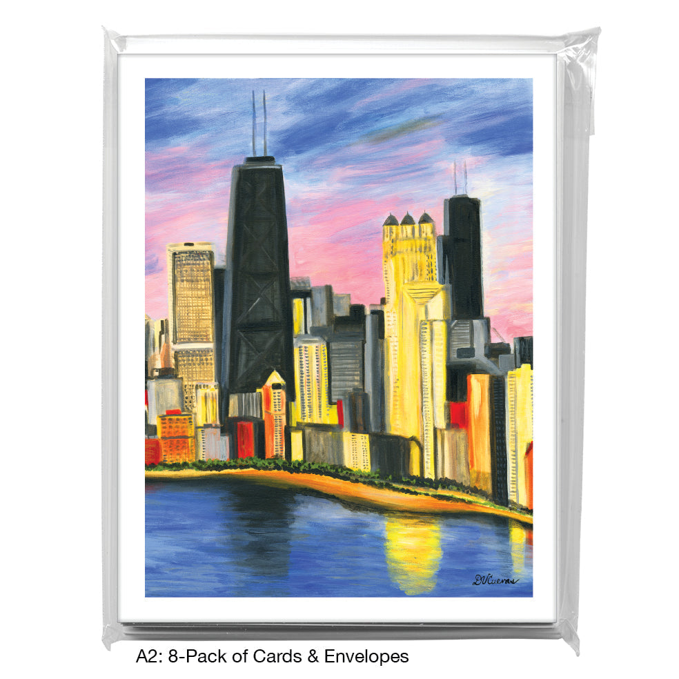 John Hancock, Chicago, Greeting Card (#7362F)