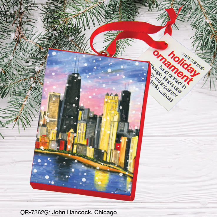 John Hancock, Chicago, Ornament (OR-7362G)