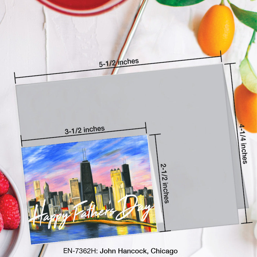 John Hancock, Chicago, Greeting Card (#7362H)