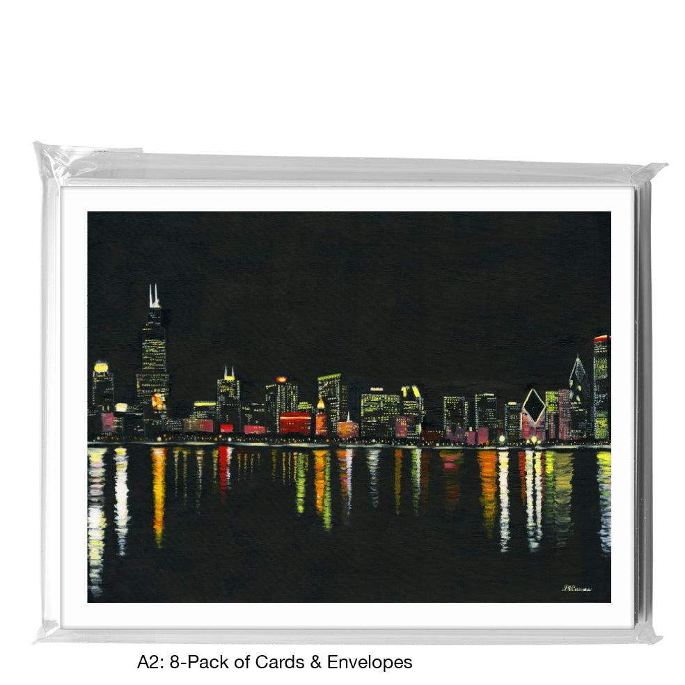 Eastern View, Chicago, Greeting Card (#7363A)