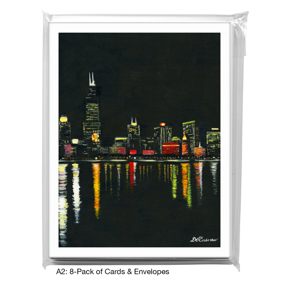 Eastern View, Chicago, Greeting Card (#7363E)