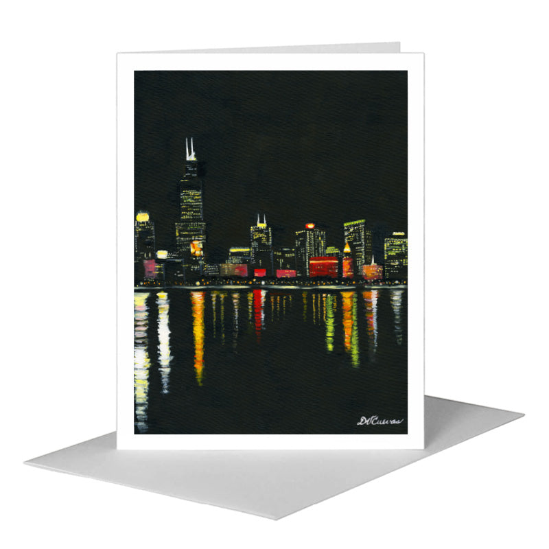 Eastern View, Chicago, Greeting Card (#7363E)