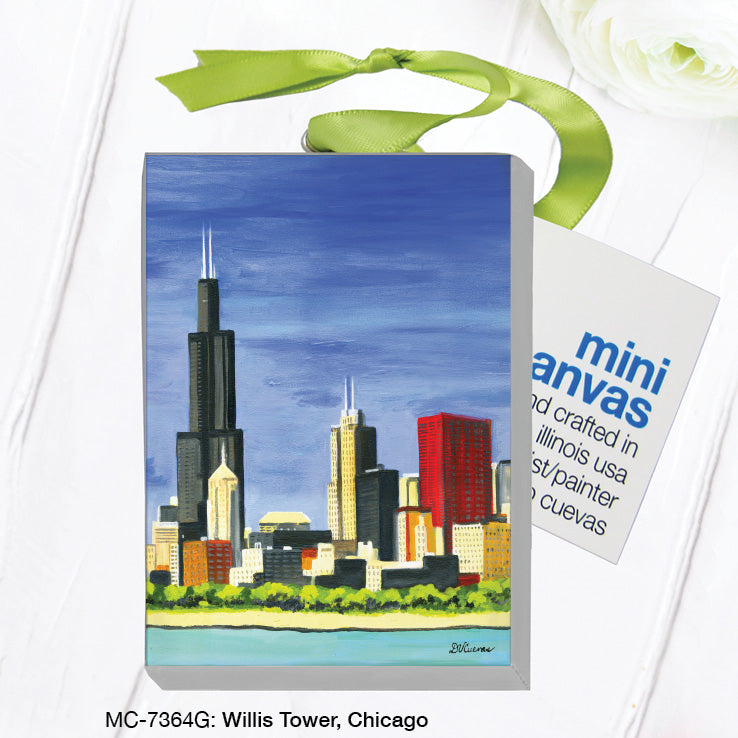 Sears Tower, Chicago, Mini Canvas (MC-7364G)