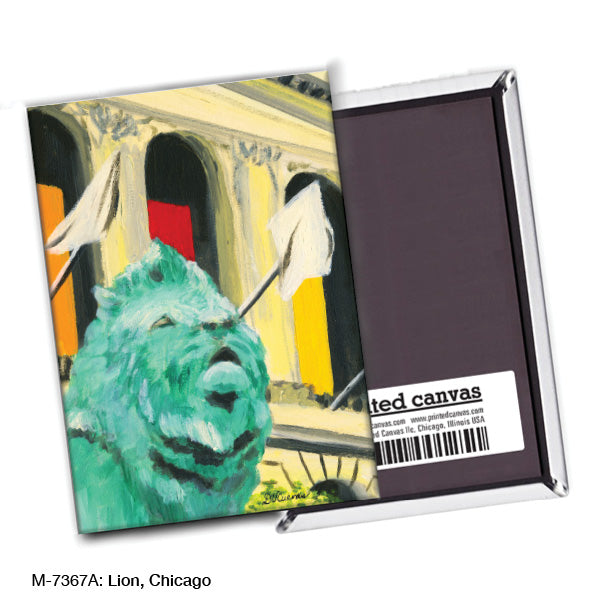 Lion, Chicago, Magnet (M-7367AA)