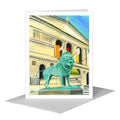 Lion, Chicago, Greeting Card (#7367A)