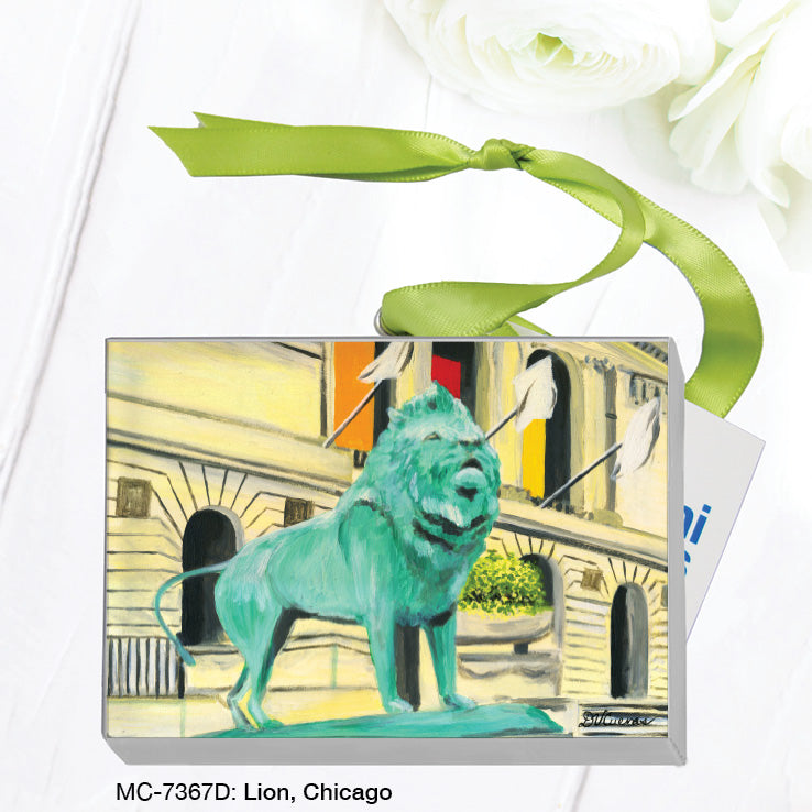 Lion, Chicago, Mini Canvas (MC-7367D)